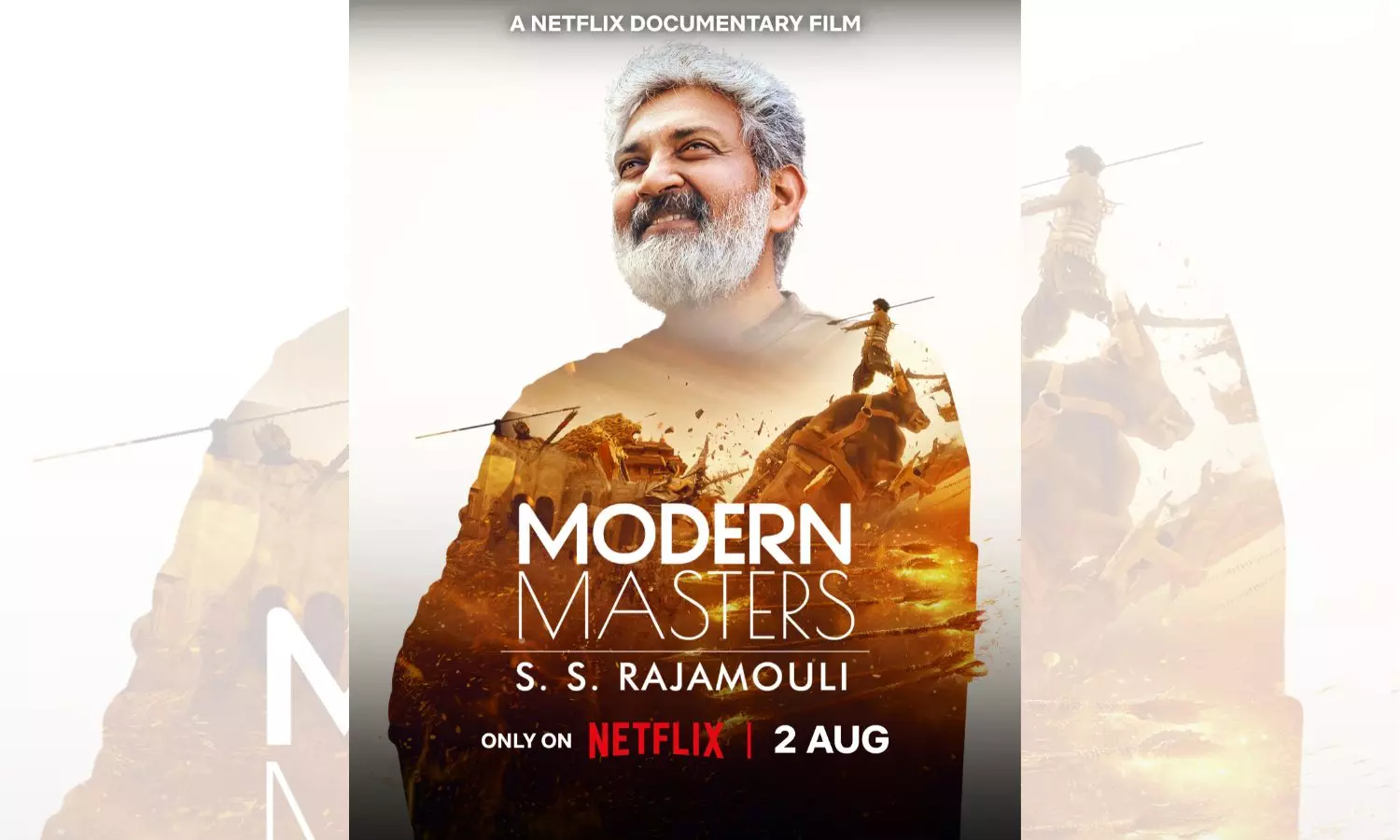 ‘Modern Masters: SS Rajamouli’: Netflix announces documentary on ‘RRR’, ‘Baahubali’ filmmaker