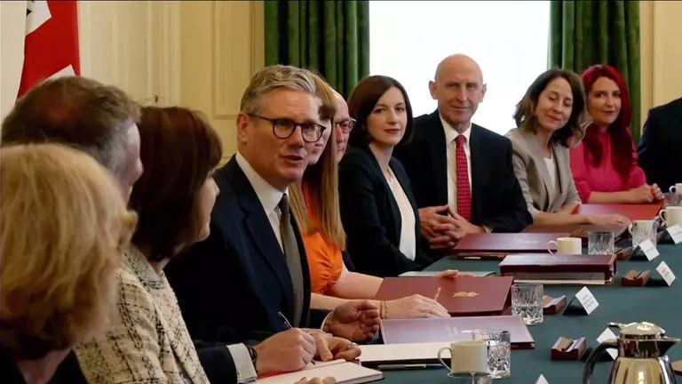 New UK Prime Minister Starmer assembles Cabinet for the first meeting: Now we get to work