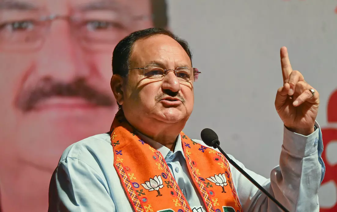 JP Nadda in Jammu: Party leadership meet to design strategy for J&K Assembly polls