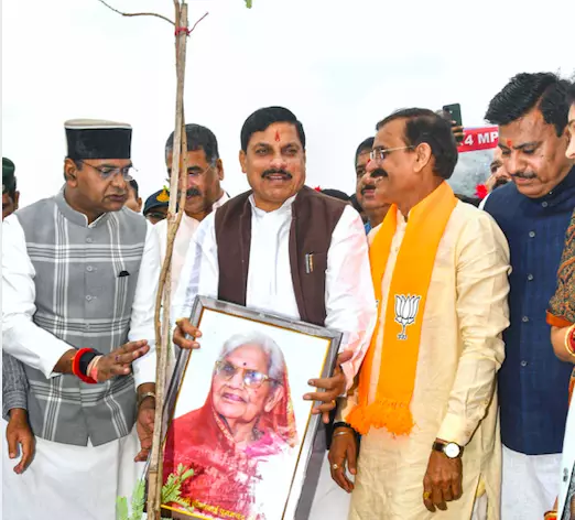 Madhya Pradesh: CM Yadav Launches Massive Tree Plantation Campaign