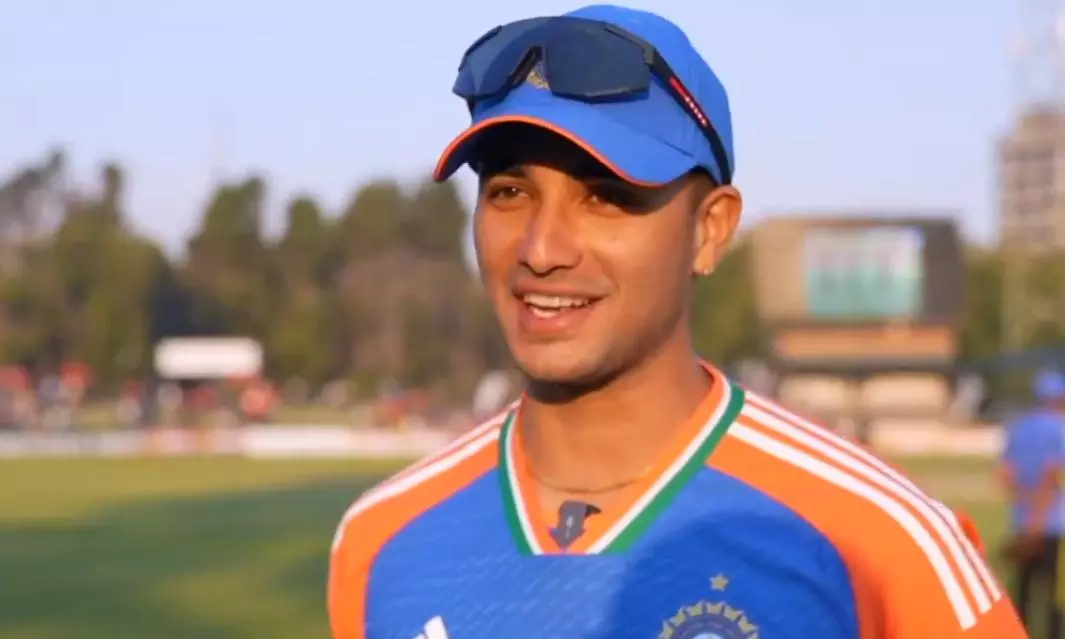 I Played with his bat: Abhishek on his first T20I ton