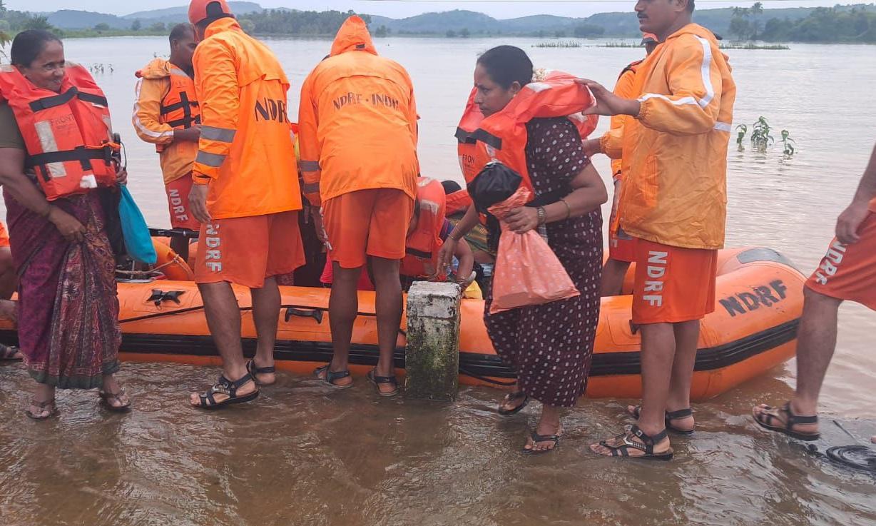 Rains Batter Karnataka’s Coastal Region, 437 People Shifted