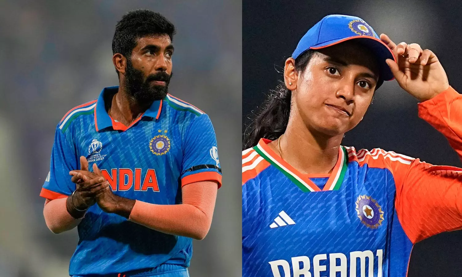 Jasprit Bumrah, Smriti Mandhana named ICC Player of the Month for June