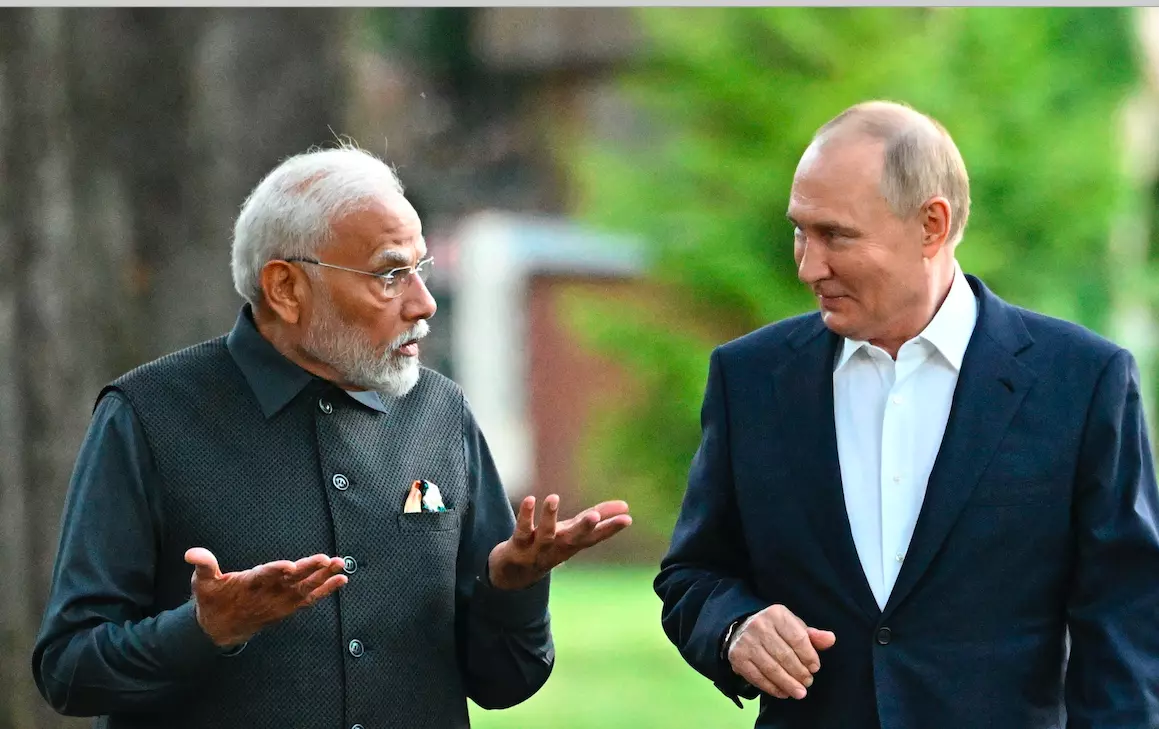 Solution can’t be found in war, Modi tells Putin