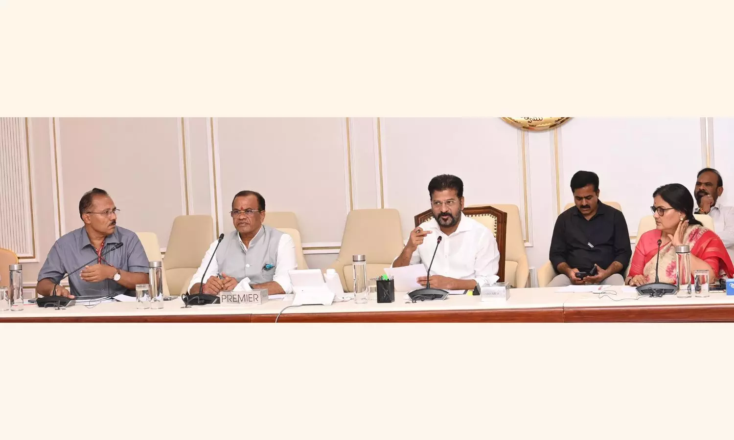 CM Revanth Reddy reviews highway projects in Telangana