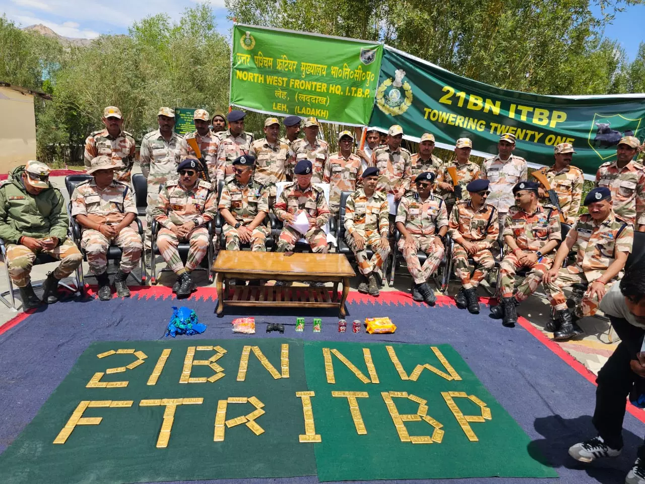 Biggest haul: ITBP seized 108 kg of gold biscuits on Ladakh-Tibet border