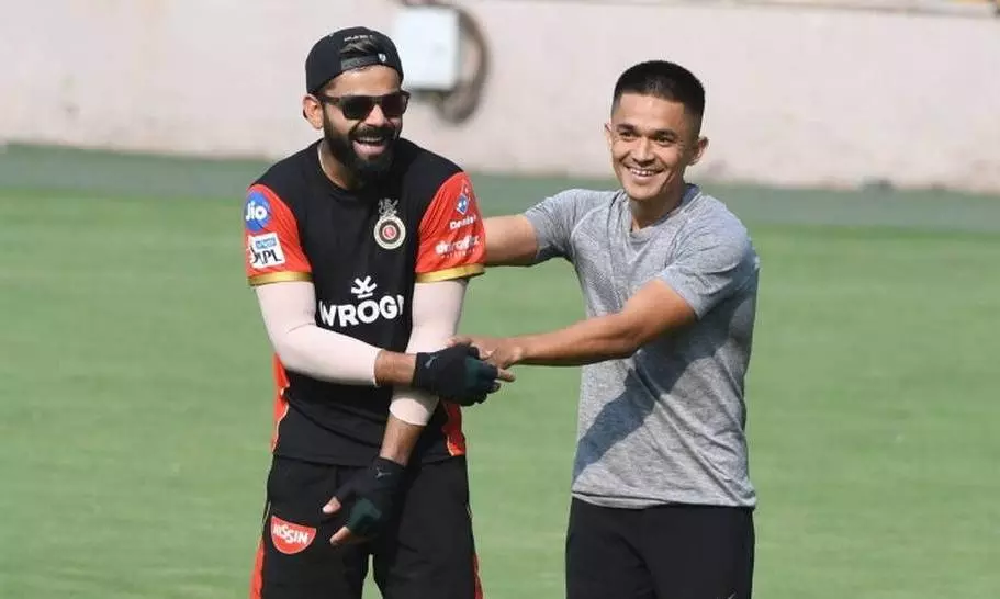 We keep sending each other funny memes: Chhetri on conversations with Kohli