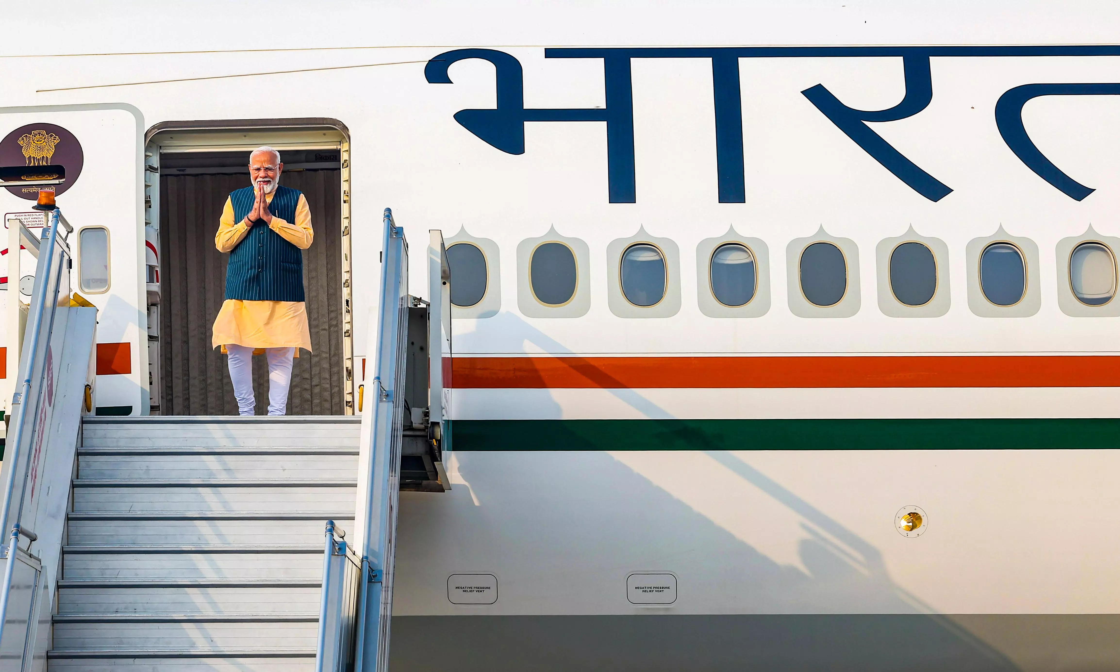 PM Modi Leaves For Home After Completing Two-Country Visit