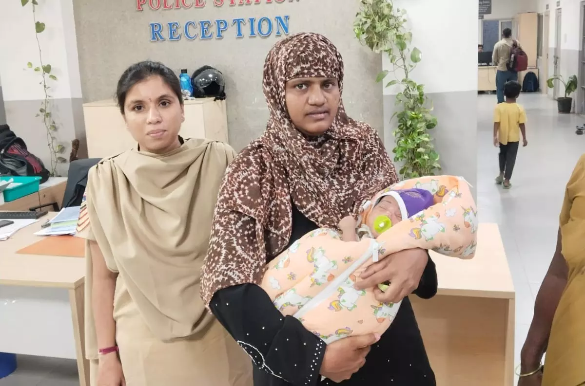 New-born baby girl reunited with mother after father sells her for Rs.1 lakh