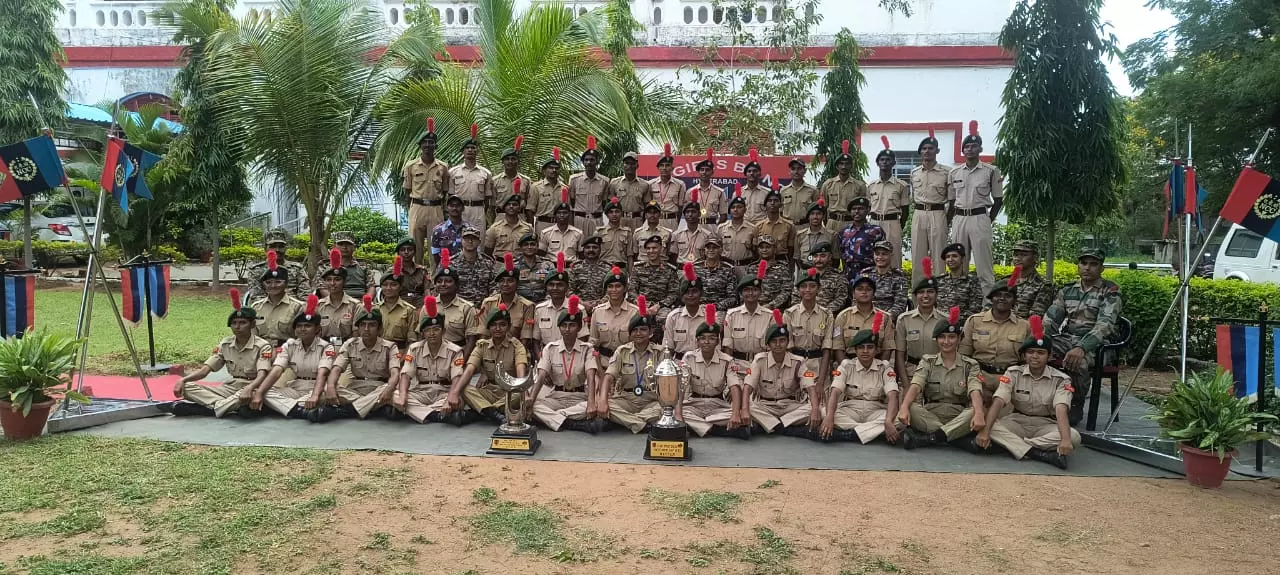 NCC Group Hyderabad felicitates 51 cadets for winning Inter Group Competition