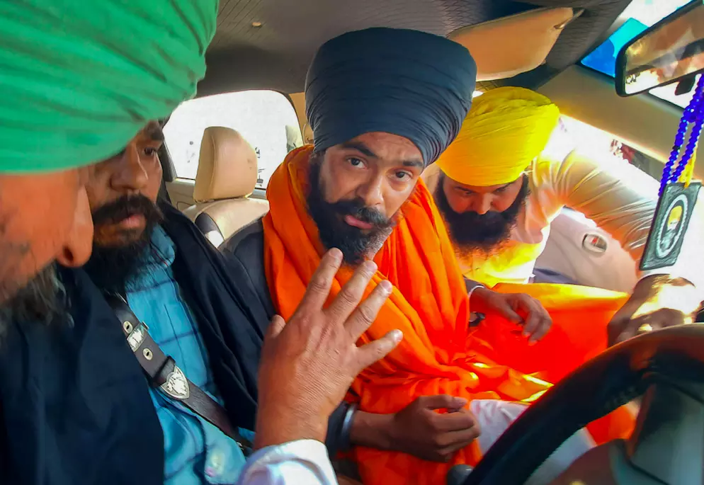 Radical Sikh preacher Amritpal Singhs brother, 2 others arrested in drug case