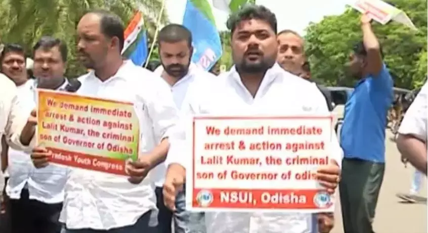 Calls Grow for Action against Odisha Governor’s Son over Assault on Govt. Employee