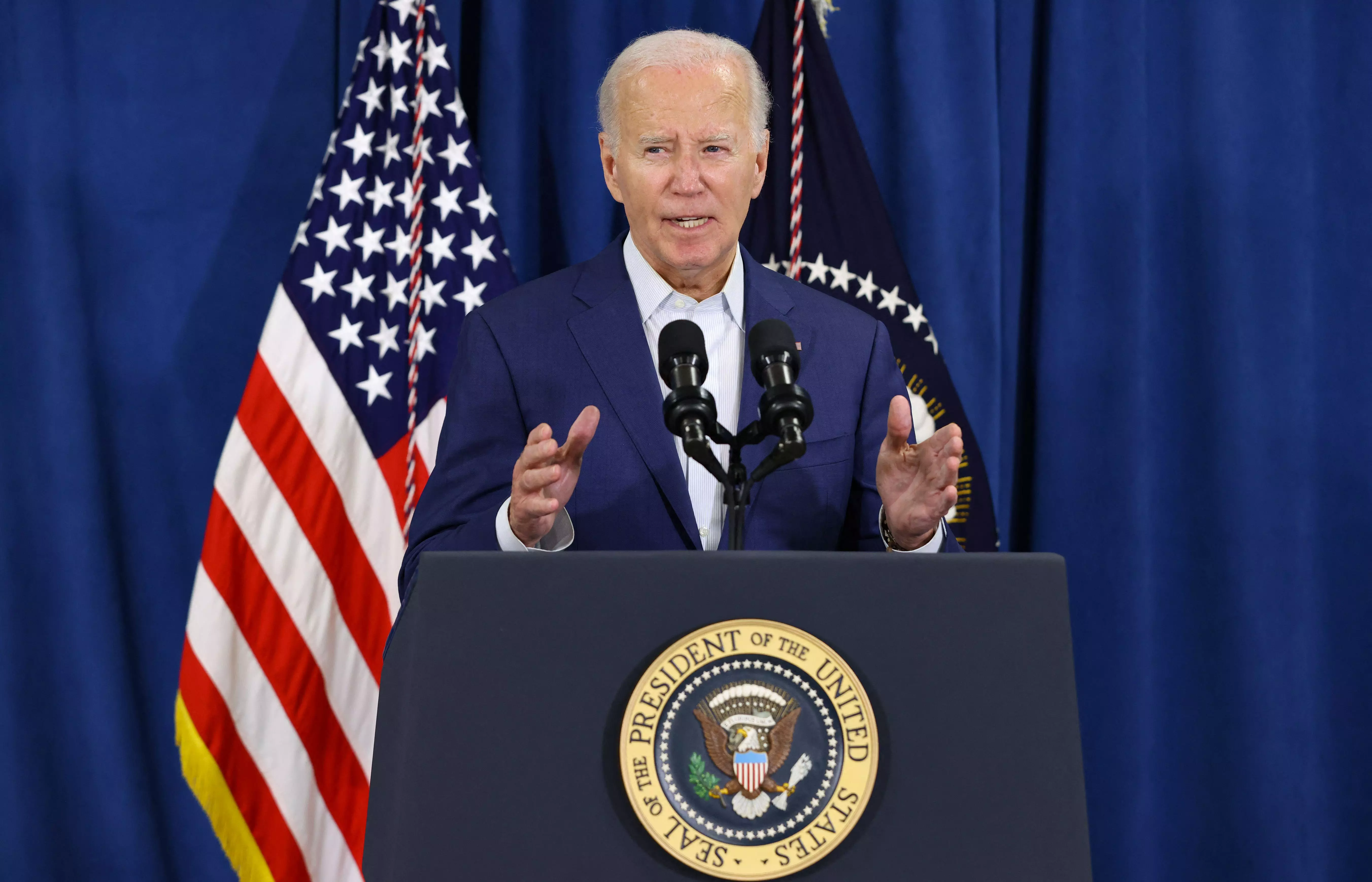 No place for this kind of violence: Biden condemns attack on Trump