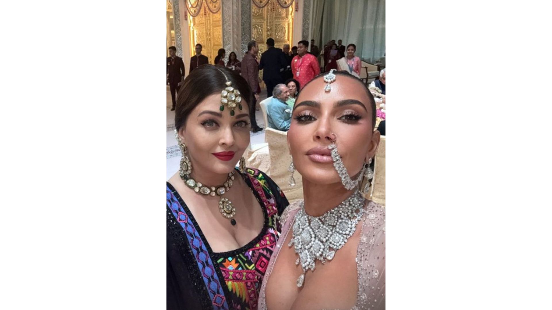 Kardashian sisters leave for US, Kim shares selfie with 'queen' Aishwarya Rai Bachchan