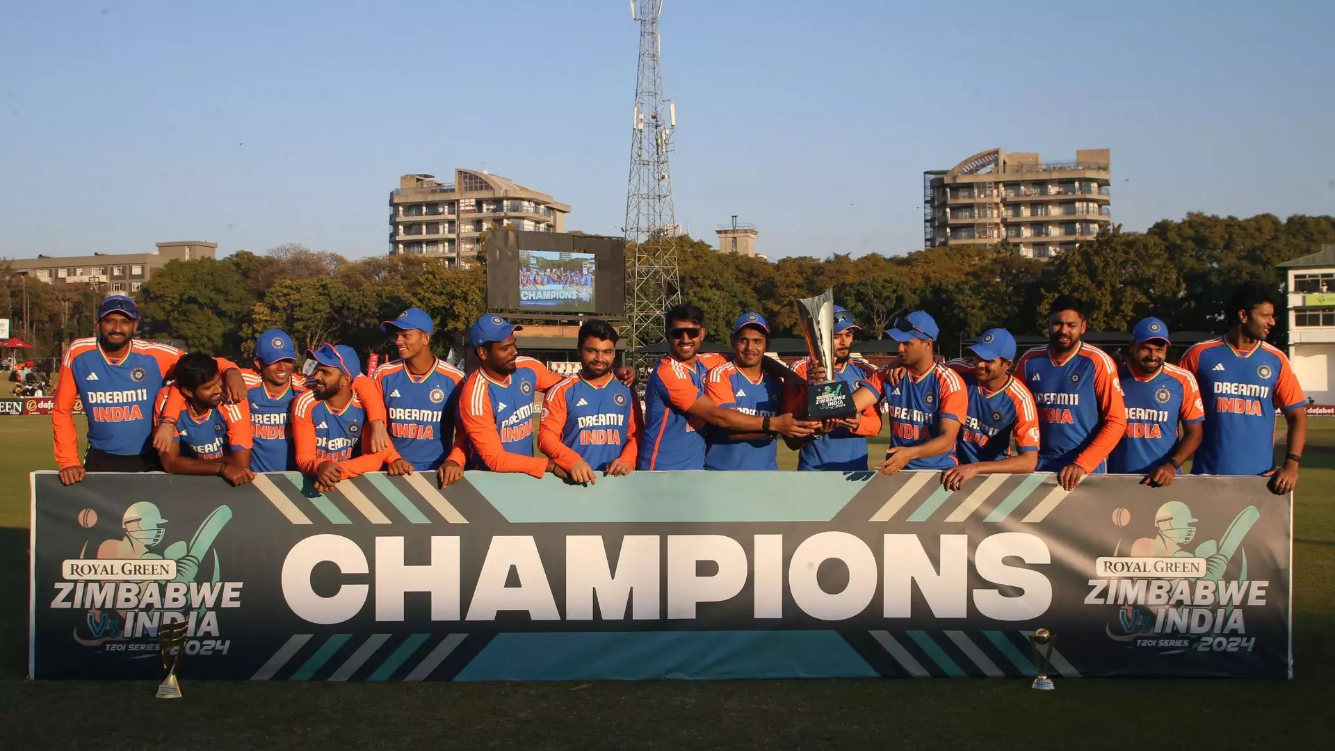 India Clinches T20I Series with 42-Run Win Over Zimbabwe