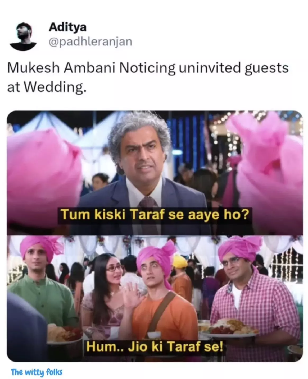 Memes of Anant-Radhika Wedding Flood Internet