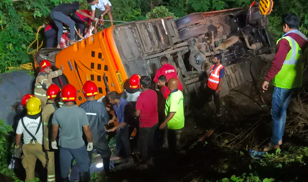 Maharashtra: 5 Pandharpur pilgrims killed, 42 injured in expressway accident