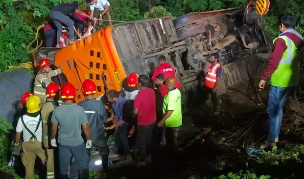 Maharashtra: 5 Pandharpur pilgrims killed, 42 injured in expressway accident