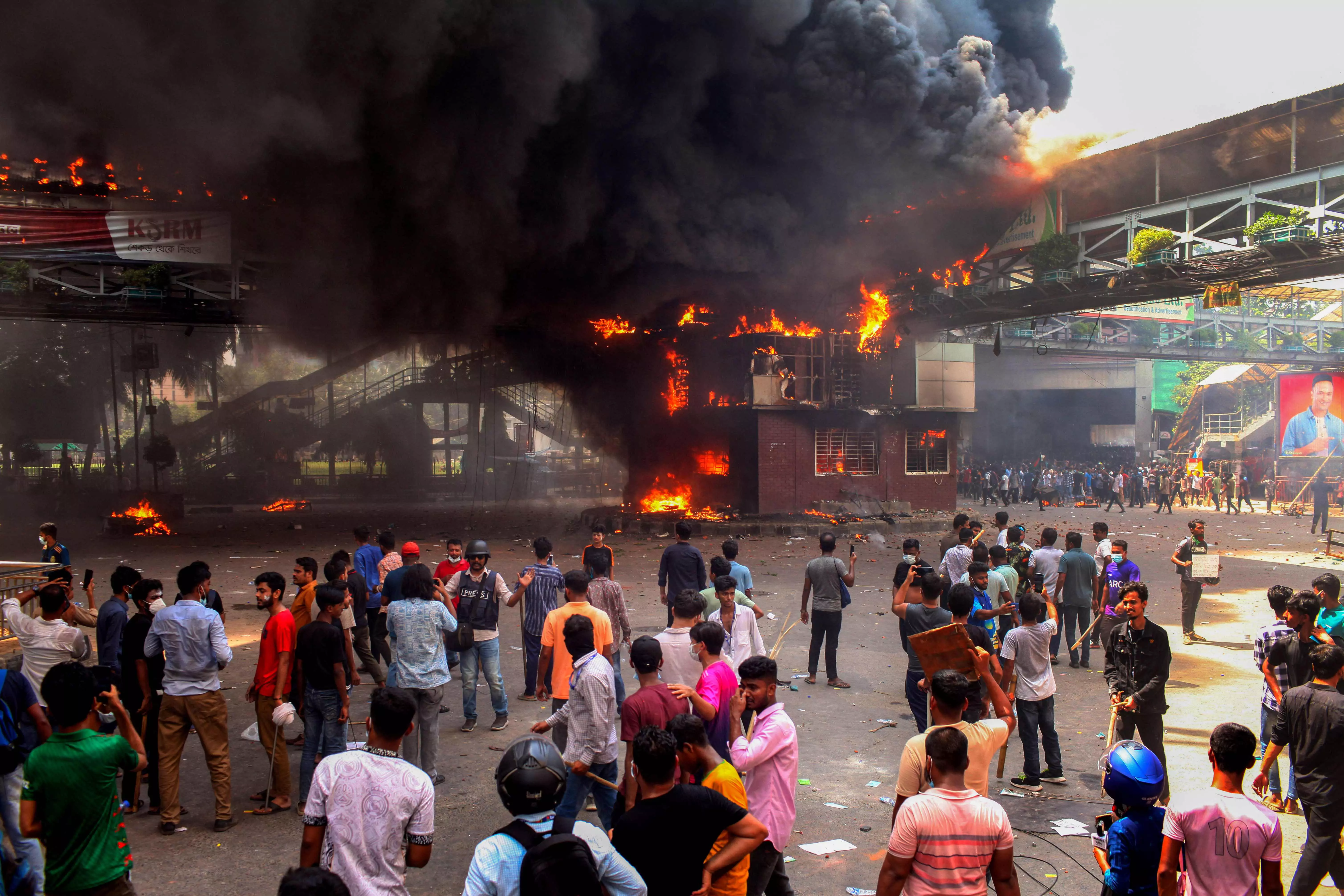 Bangladesh imposes curfew, calls in military after deadly unrest