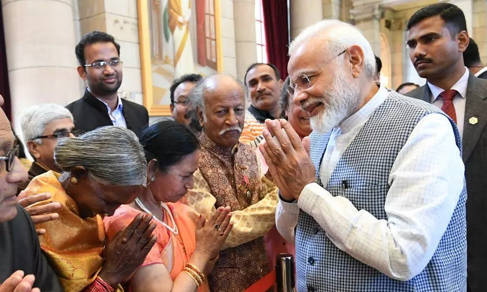 PM Modi Pays Tribute To Noted Organic Farmer Kamala Pujari