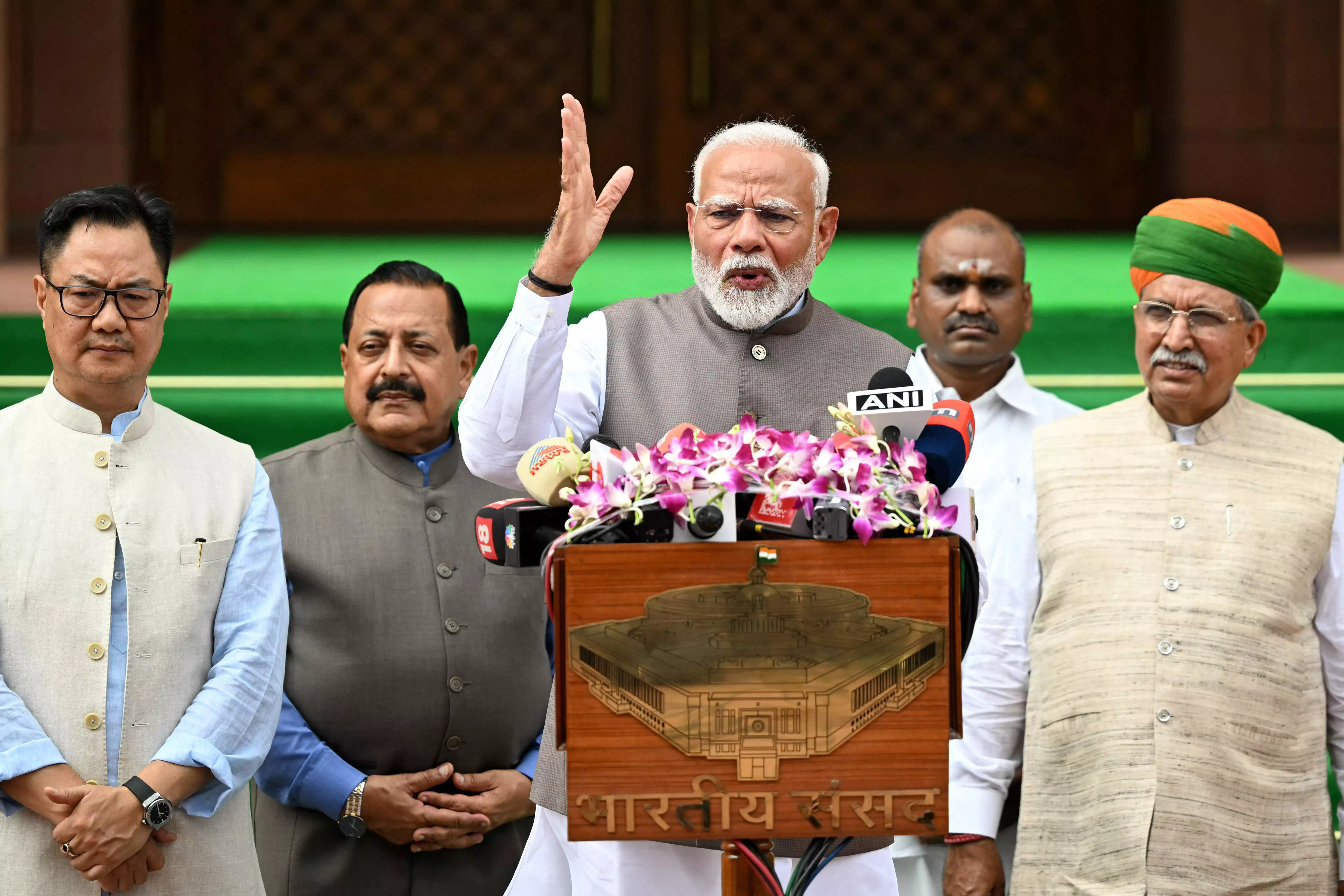 Opposition tried to muzzle my voice to hide failure: Modi