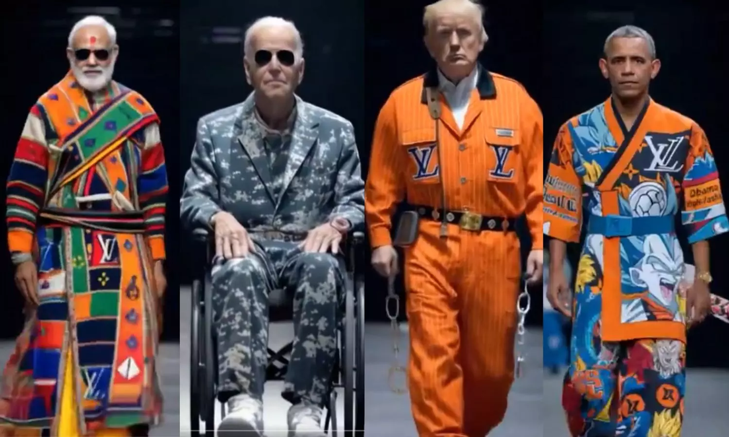 Whos your pick? Modi, Biden, Trump walk the ramp in Elon Musks AI-fashion show video