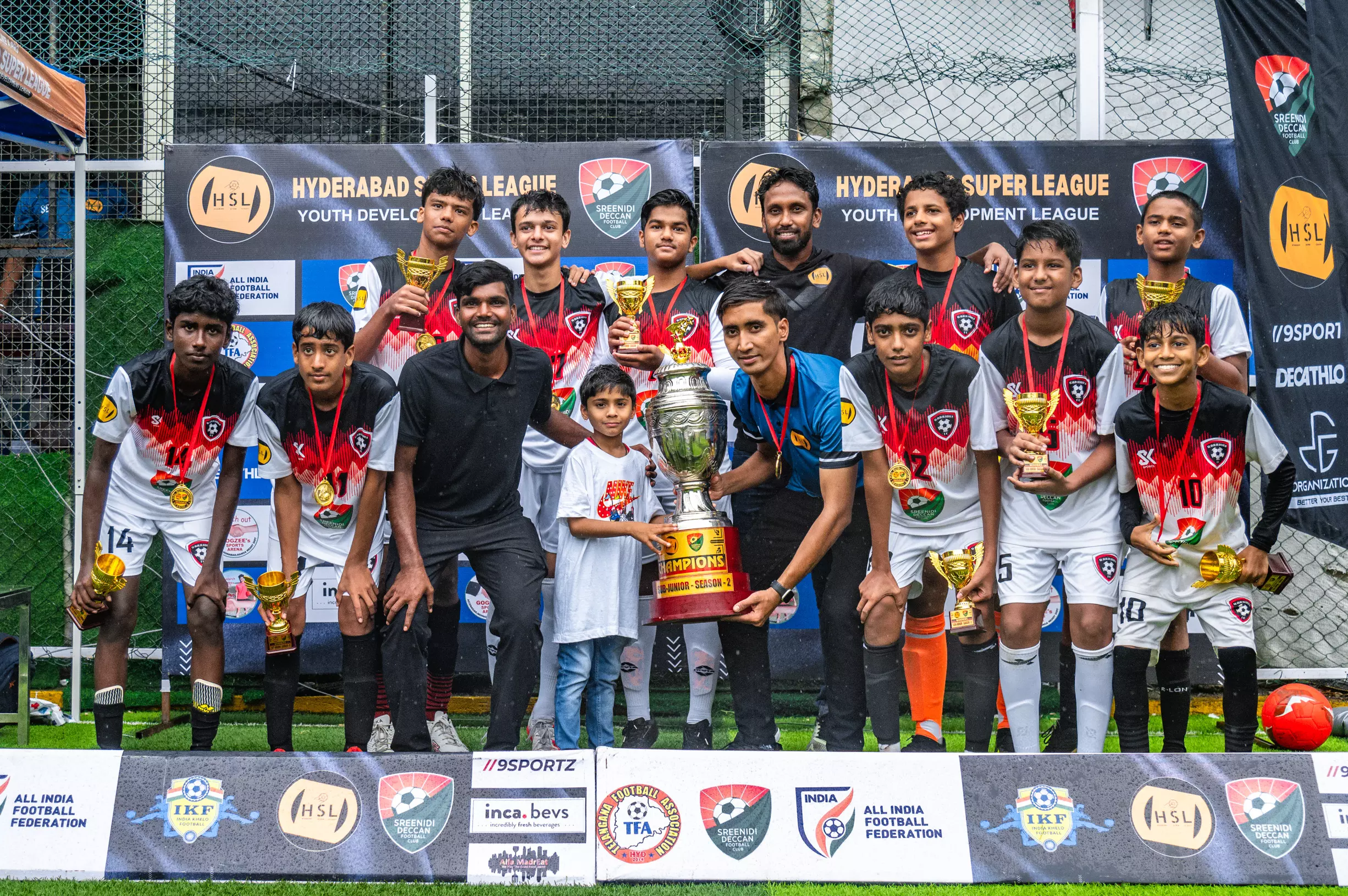 Hyderabad Super League Sub Junior Season 2 Concludes