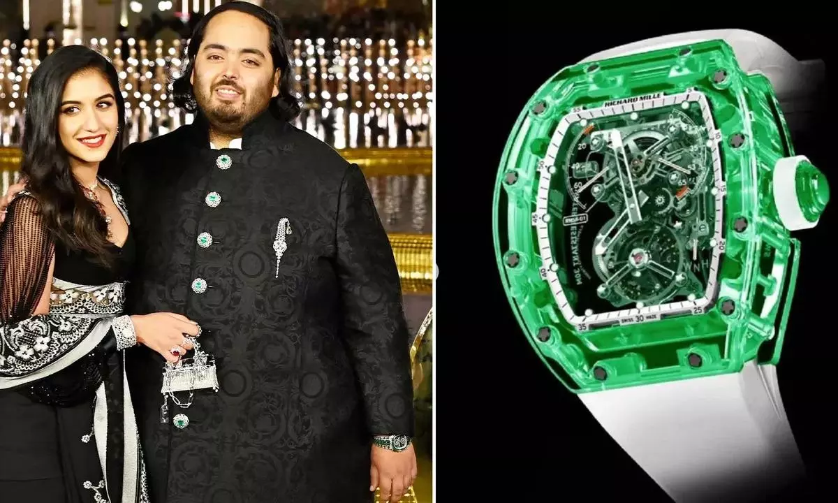 Price of Anant Ambani’s latest luxury watch is jaw-dropping