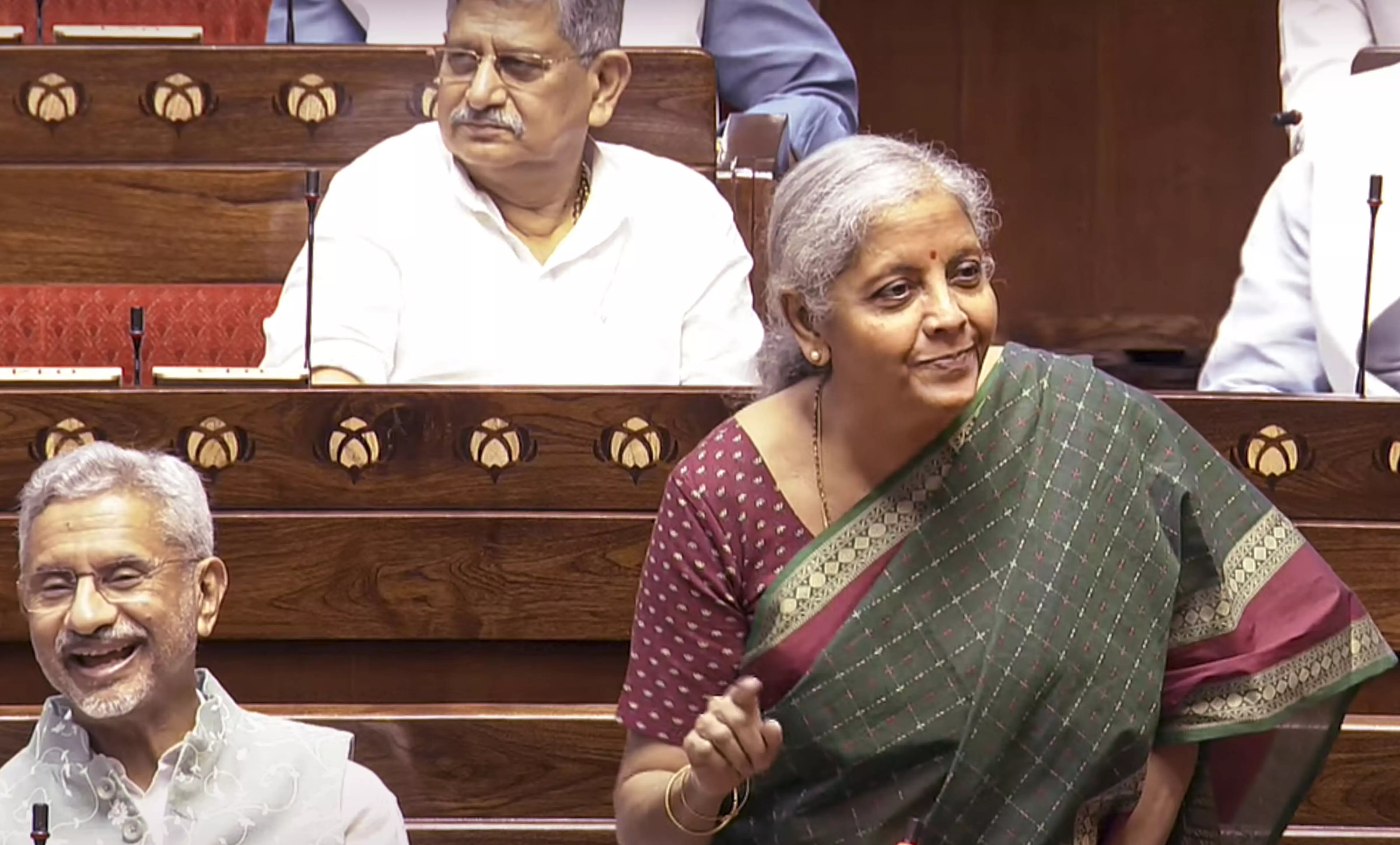 Nirmala Sitharaman Denies Discriminatory Budget Allegations Amid Opposition Protests