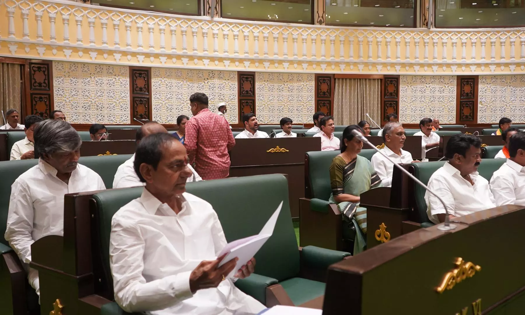 Former CM KCR Sits in Oppn Benches of Assembly After 20 Years