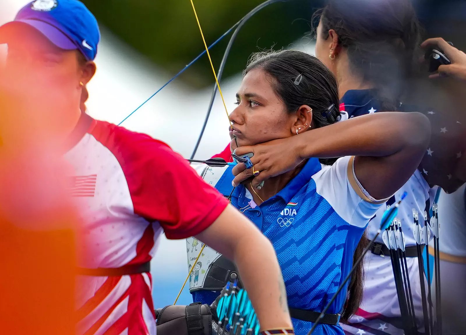 Ankita Bhakat Shines as Top Indian Archer in Paris Olympics