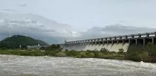 TB river water reaches AP at Mantralayam