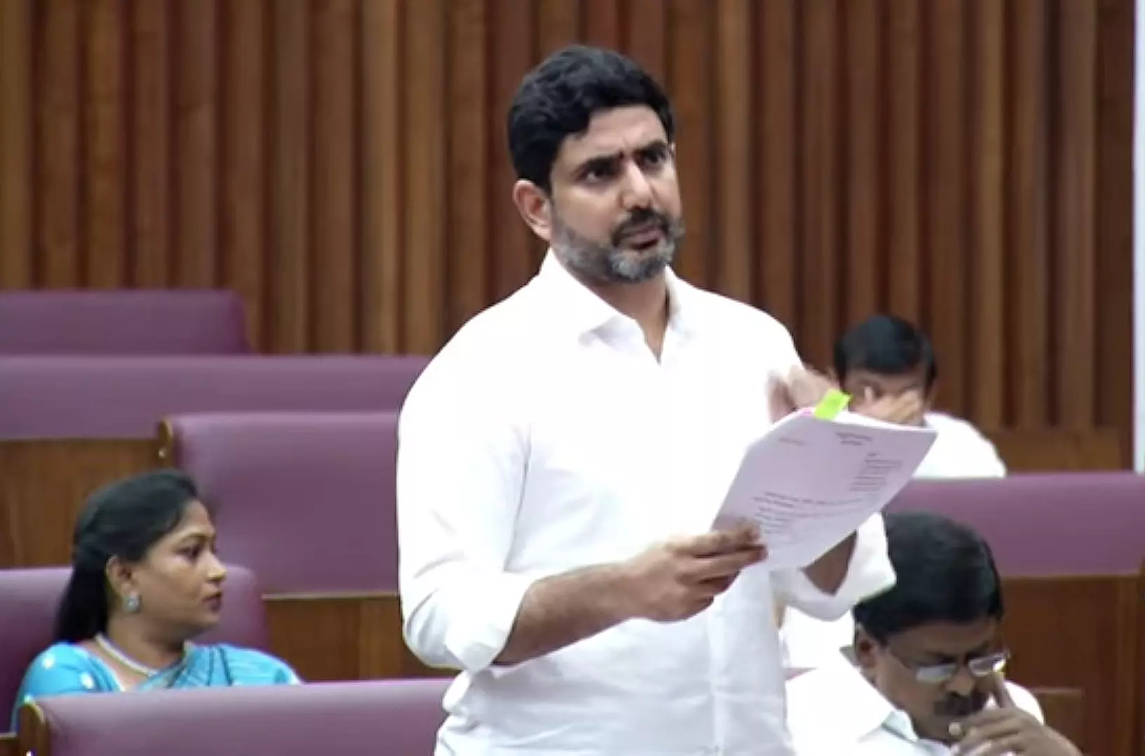 Lokesh confirms use of ‘Red Book’