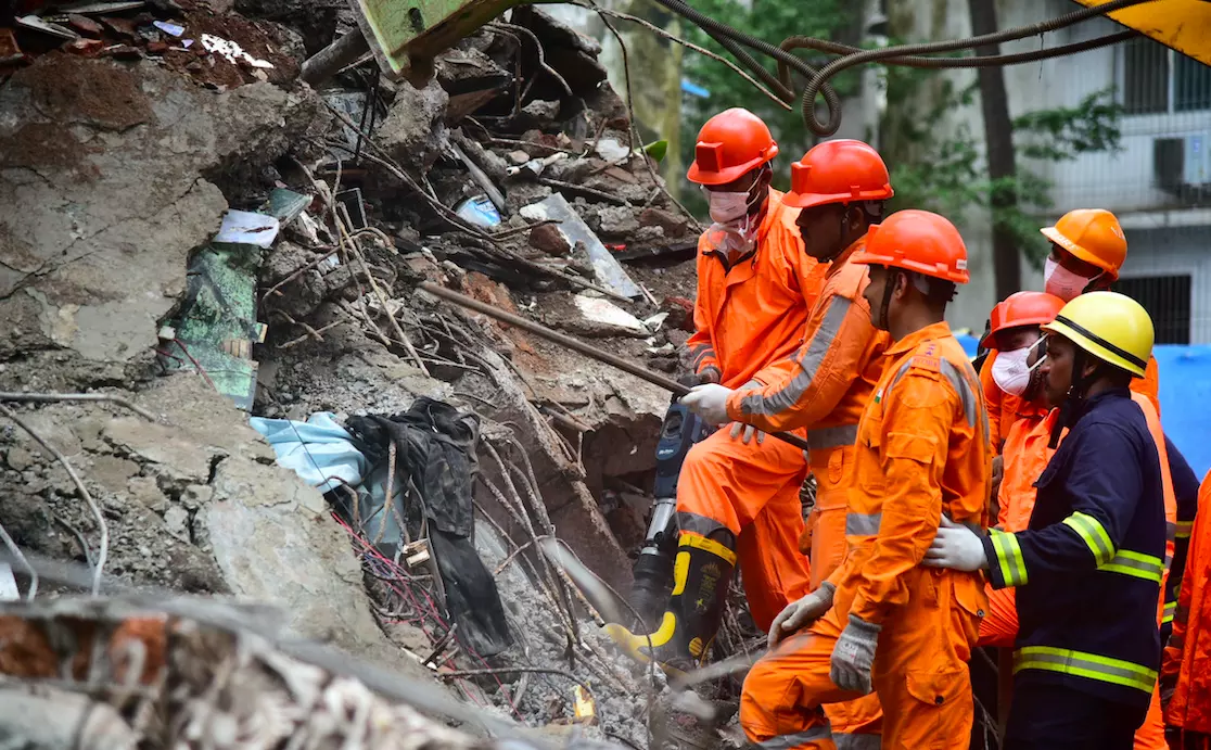 3 Dead in Navi Mumbai Building Collapse