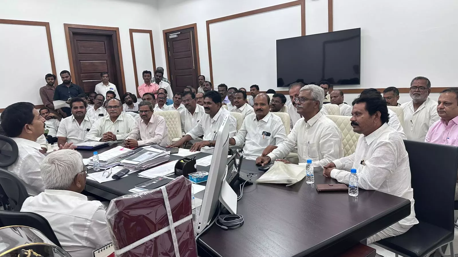 Employees Will Get Pending DA Soon: CM’s Adviser Narender Reddy