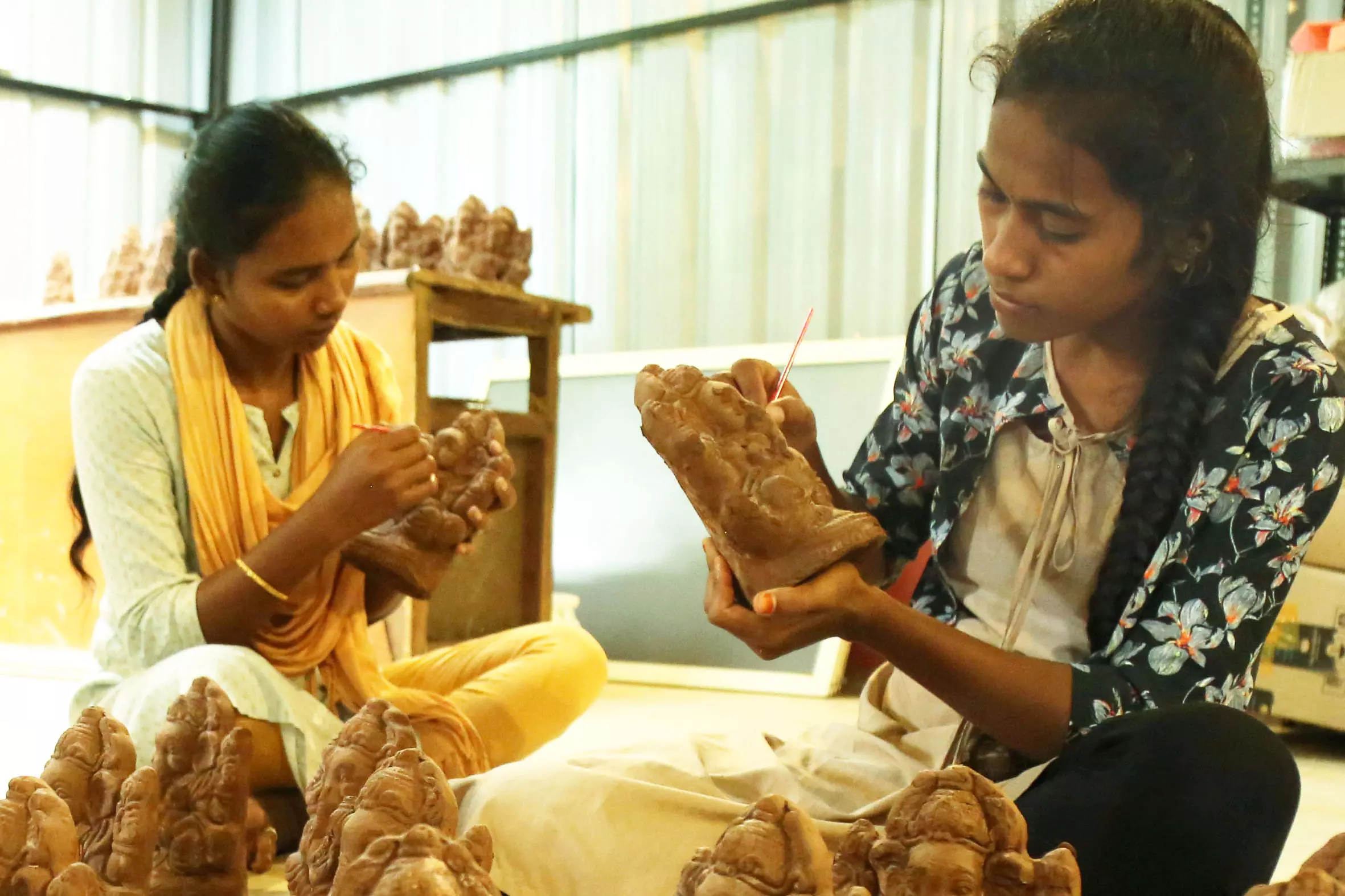 EGBC offering Ganesha idols that grow into vegetable plants