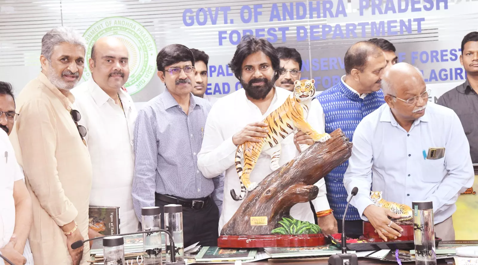 Ecological balance can be achieved by protecting big cats, says Pawan Kalyan