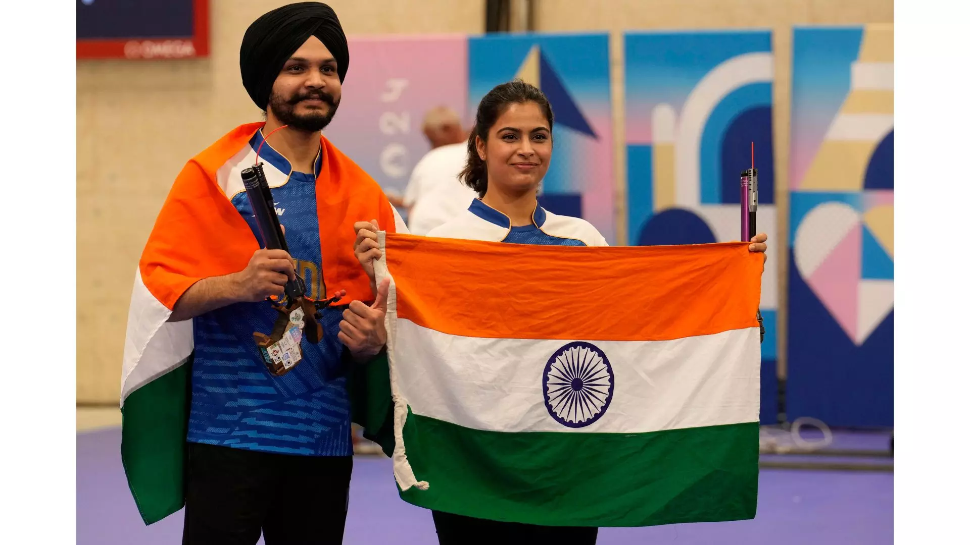 Andhra Governor Congratulates Manu Bhaker and Sarabjit Singh for Olympic Bronze