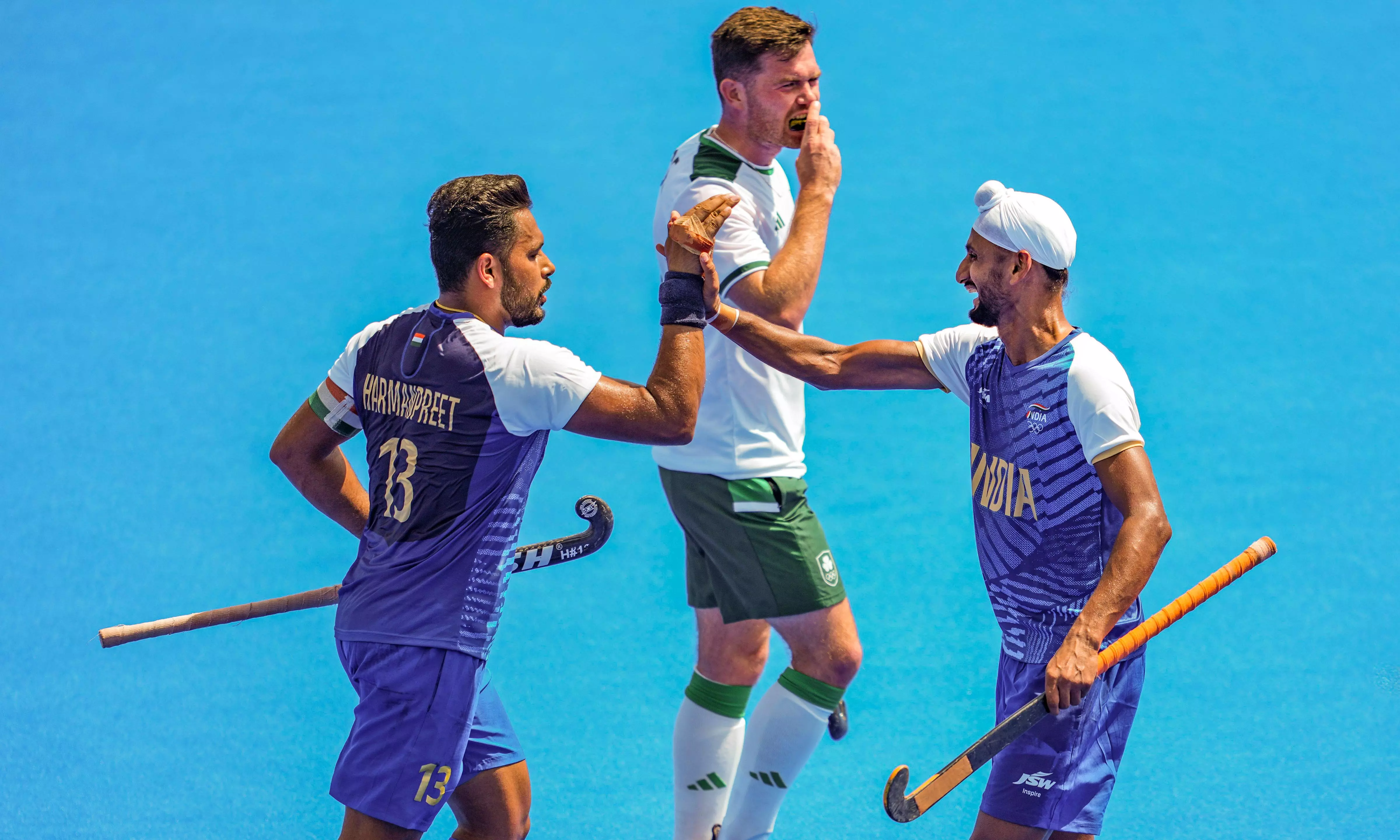 Paris Olympics 2024: India Put One Foot in Hockey Quarterfinals with 2-0 Win Over Ireland