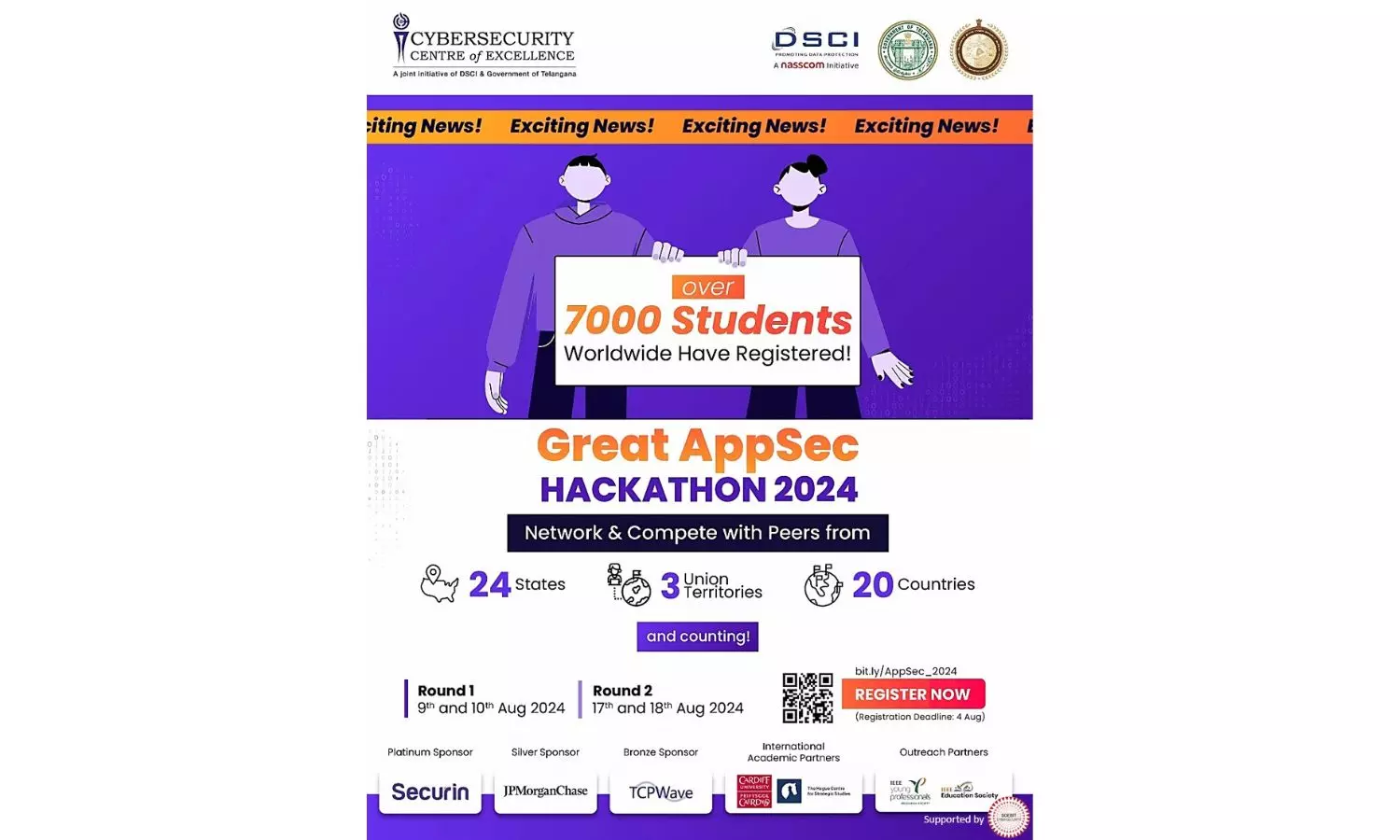 CCoE to organise Great AppSec Hackathon 2024 in August