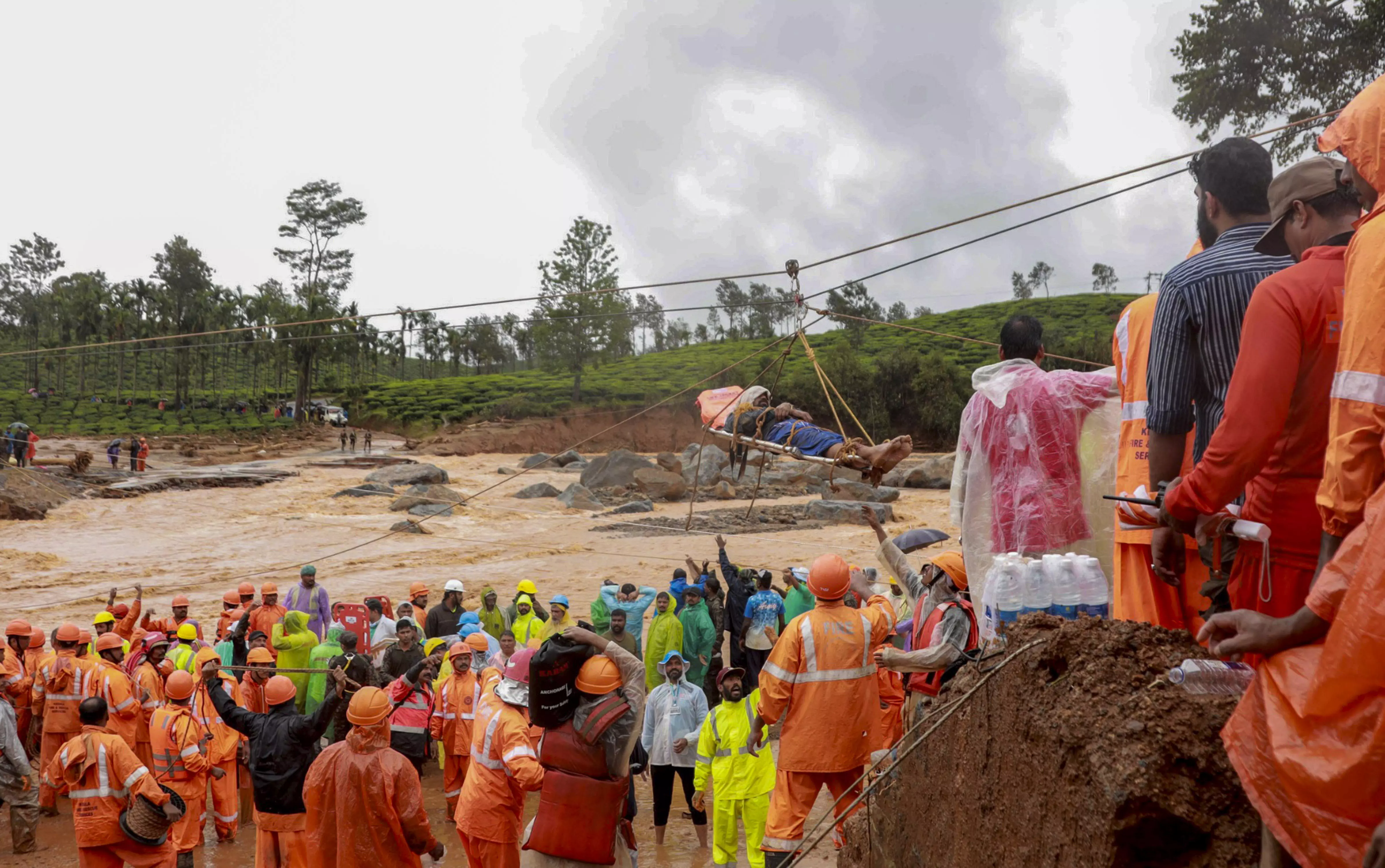 Kerala landslides: Govt school students volunteer tirelessly in relief camps