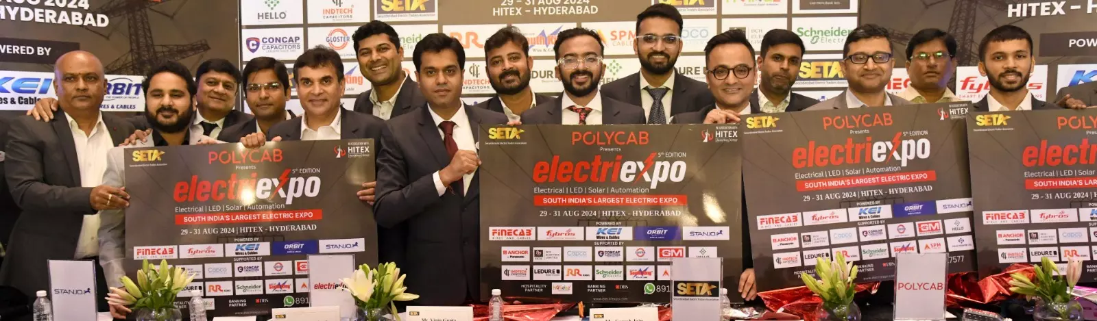 Secunderabad Electric Traders Association To Host ‘Electric Expo’ at Hitex From Aug 29–31