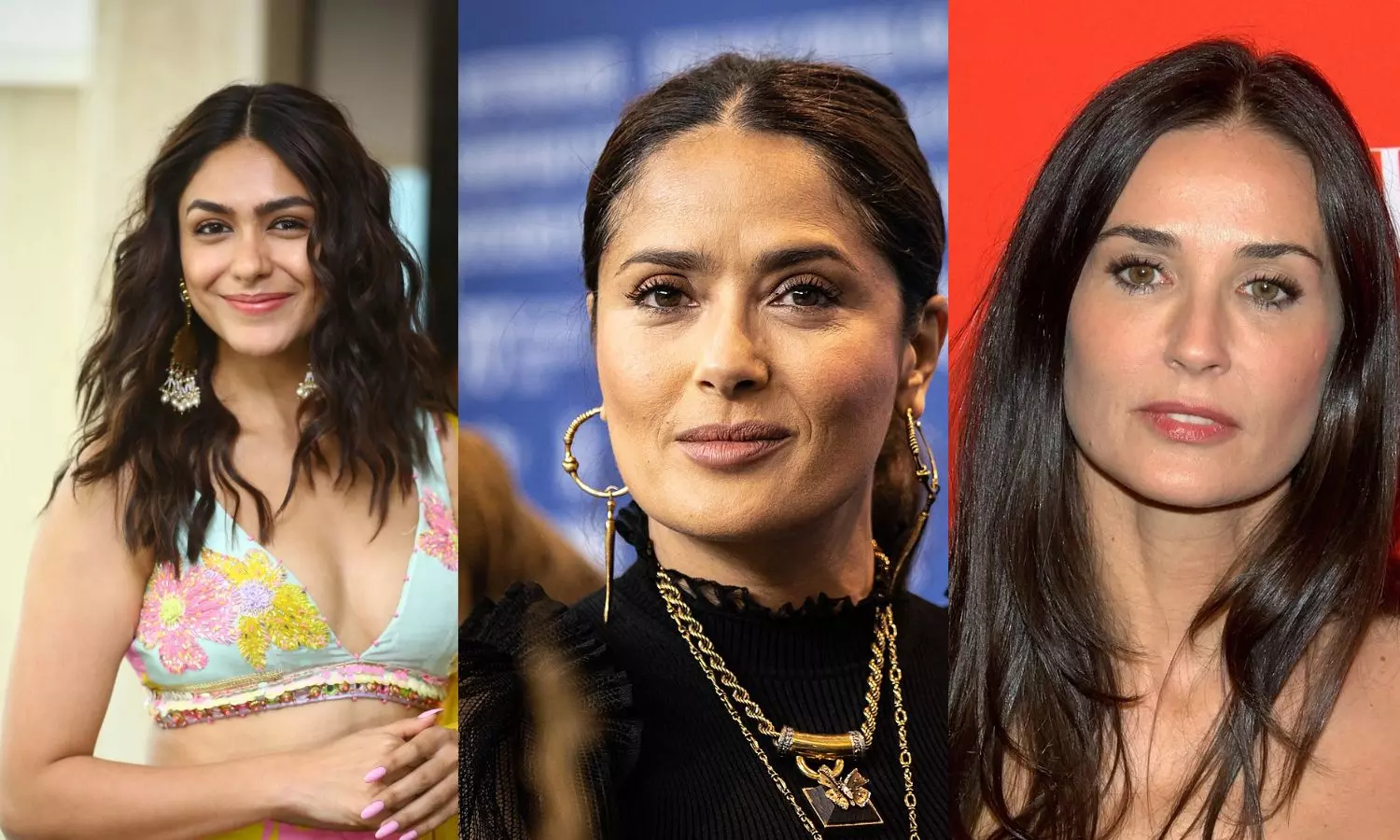 Mrunal reminds Demi Moore of Salma Hayek?