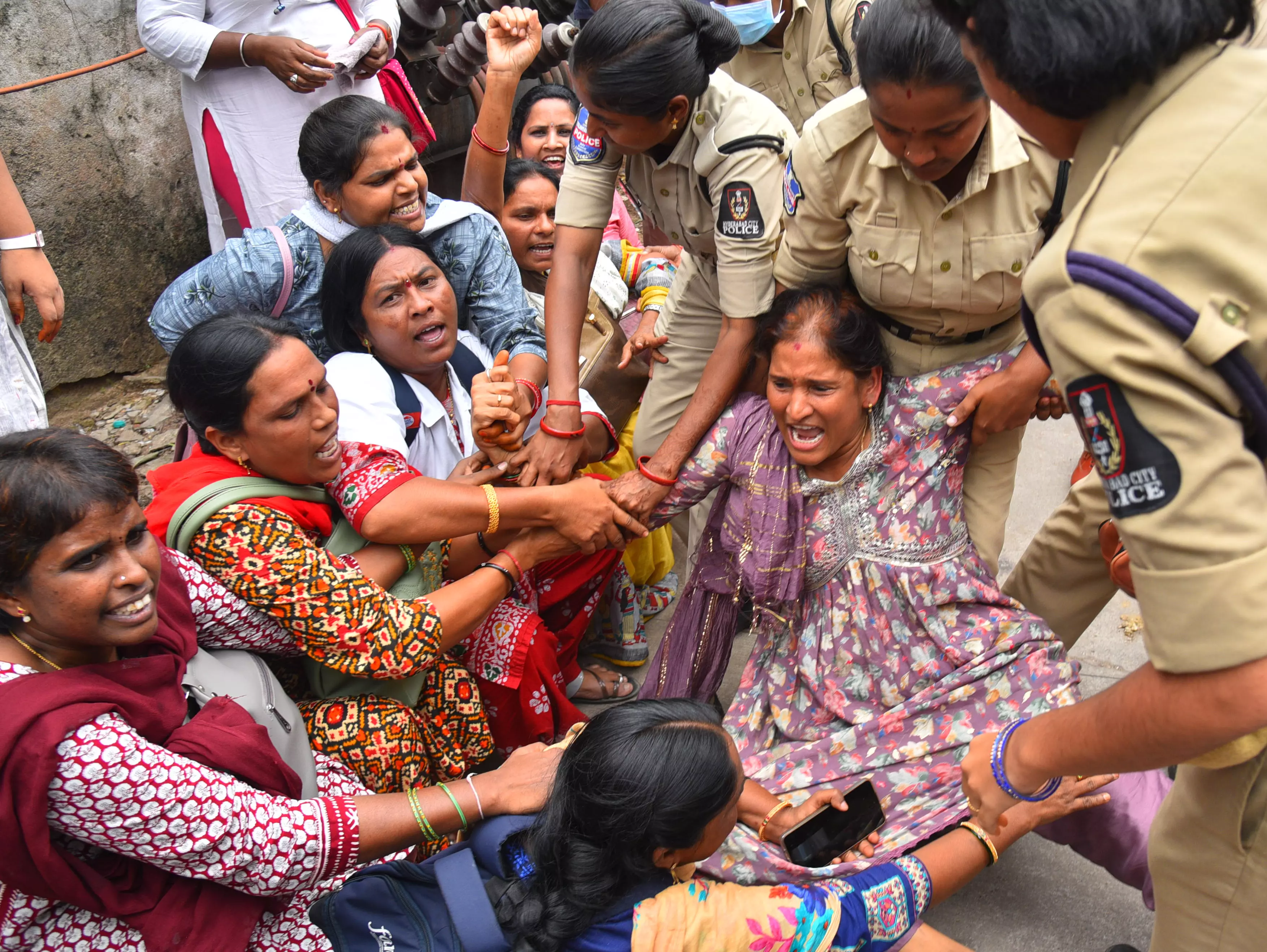 Telangana: Health Dept Outsourced Staff Demand Regularisation