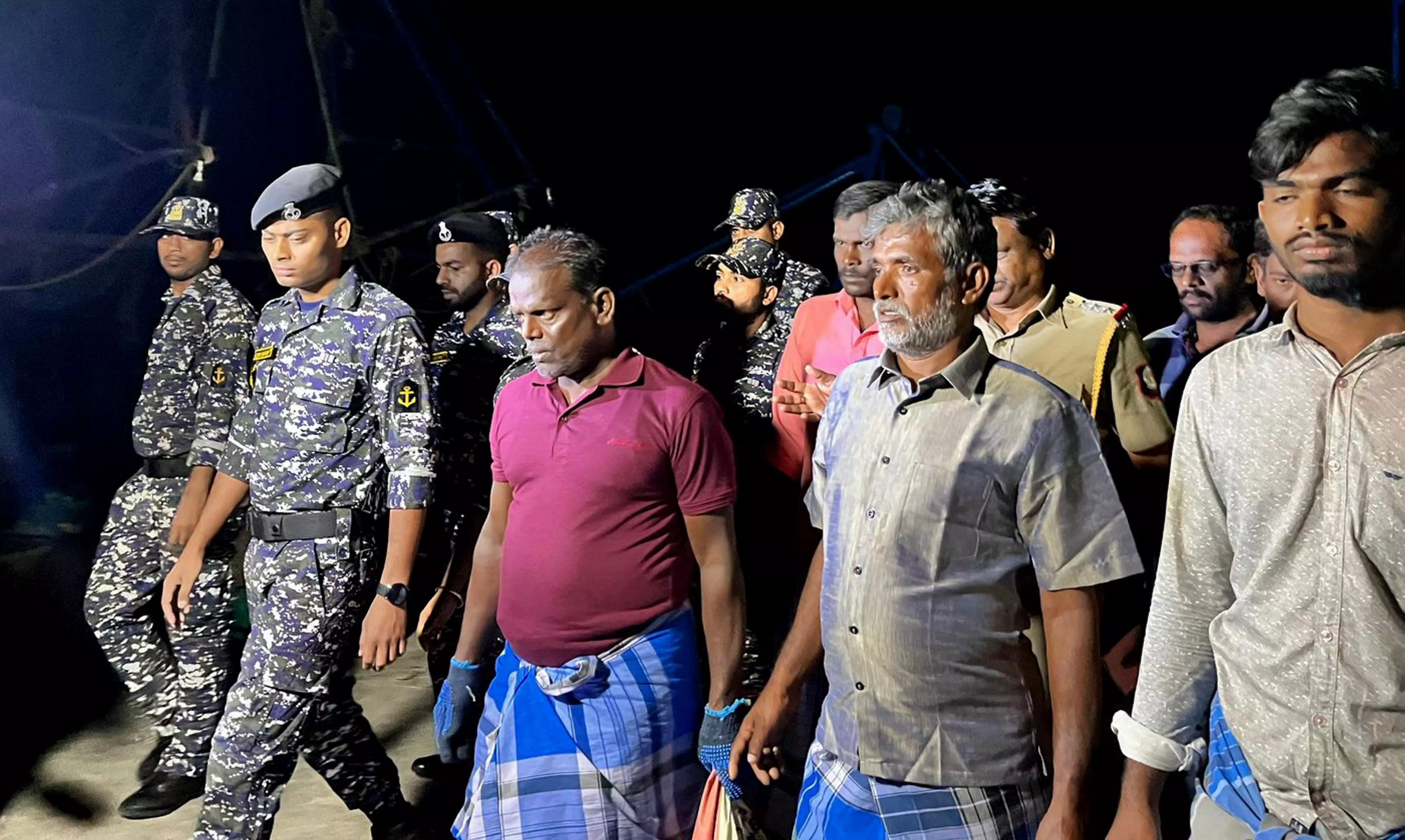 Tamil Nadu: 21 Indian fishermen released from Colombo prison arrive at Chennai airport