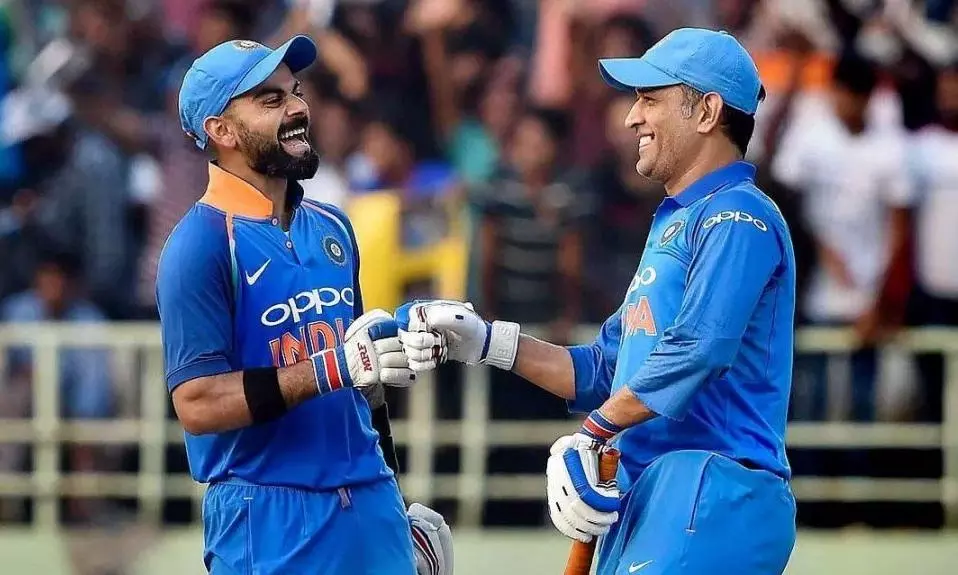 MS Dhoni opens up about his friendship with Virat Kohli