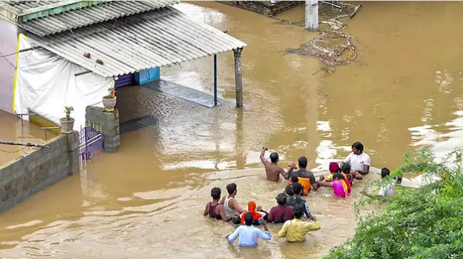 Andhra Pradesh: All Flood-Hit Families in ASR District Return Home