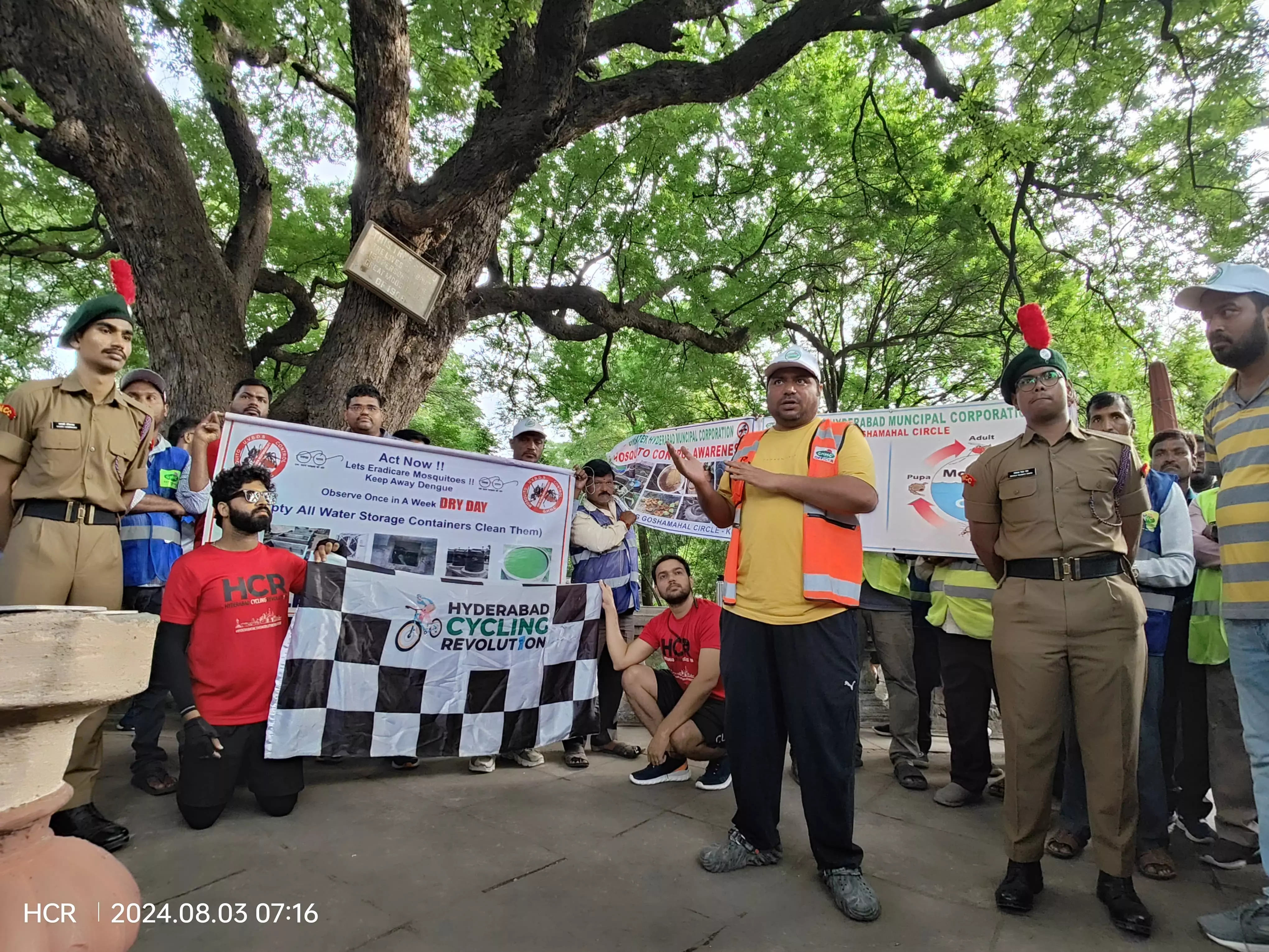 Hyderabad Cycling Revolution Hosts Heritage Ride by Musi River