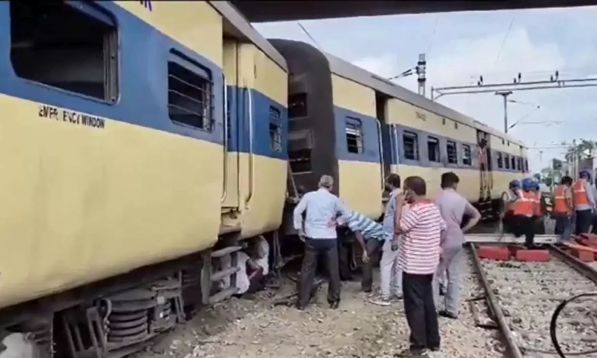 3 coaches of empty MEMU train derail in Uttar Pradeshs Saharanpur