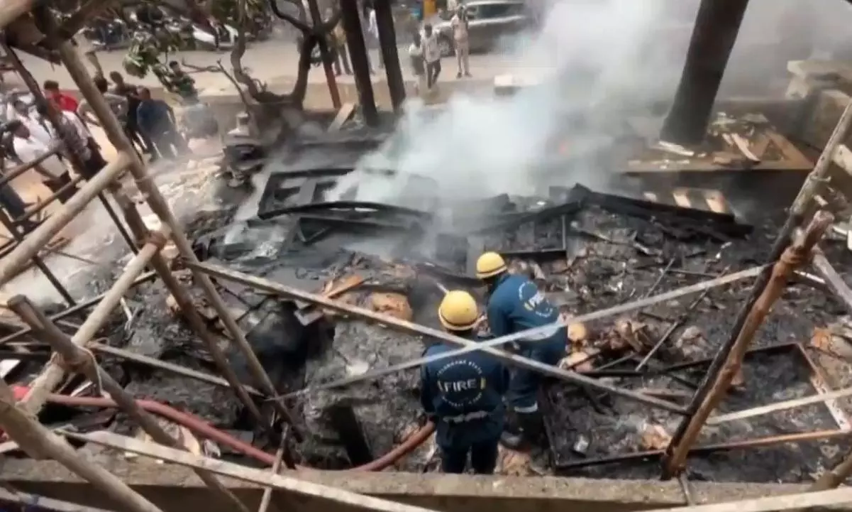 Fire at Under-Construction Building, None Hurt